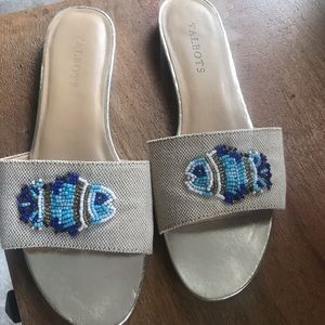 Talbots fish sandals